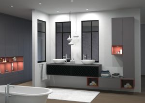 Mobilier de salle de bain sur mesure