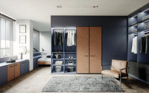 Aménagement chambre avec dressing