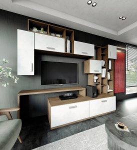 Meublé télé Colmar sur mesure