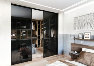 Verrière teintée dressing