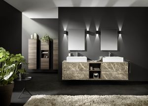 Meuble double vasque contemporain