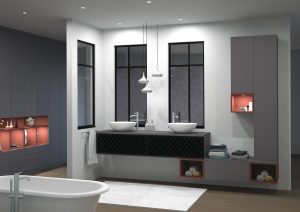 Conception salle de bain appartement